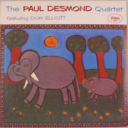 The Paul Desmond Quartet / Don Elliott The Paul Desmond Quartet Featuring Don Elliott Vinyl LP USED