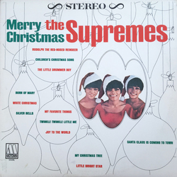 The Supremes Merry Christmas Vinyl LP USED