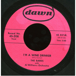 Bards I'm A Wine Drinker / Easy Going Baby Vinyl 7" USED