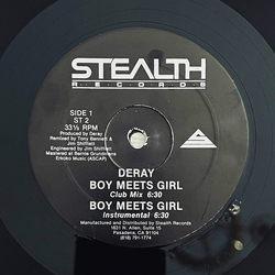 Deray Boy Meets Girl Vinyl 12" USED