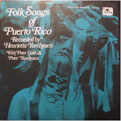 Various Folk Songs Of Puerto Rico Vinyl LP USED