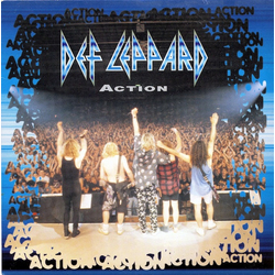 Def Leppard Action Vinyl 7" USED