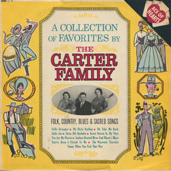 The Carter Family A Collection Of Favorites By The Carter Family Vinyl LP USED