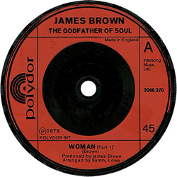 James Brown Woman Vinyl 7" USED