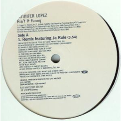 Jennifer Lopez Ain't It Funny Vinyl 12" USED