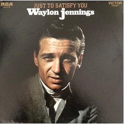 Waylon Jennings Just To Satisfy You Vinyl LP USED
