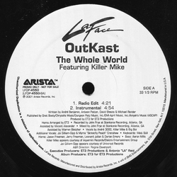 OutKast / Killer Mike The Whole World Vinyl 12" USED