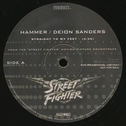 MC Hammer / Deion Sanders Straight To My Feet Vinyl 12" USED