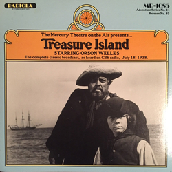 Orson Welles And The Mercury Theater On The Air Treasure Island Vinyl LP USED