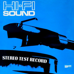 No Artist Stereo Test Record Vinyl LP USED