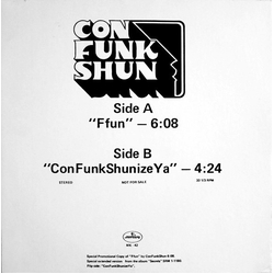Con Funk Shun Ffun / ConFunkShunizeYa Vinyl 12" USED