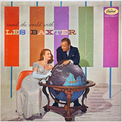 Les Baxter 'Round The World With Les Baxter Vinyl LP USED