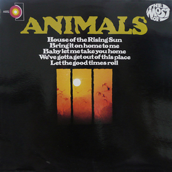 The Animals The Most Of Vinyl LP USED