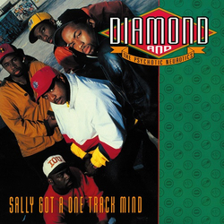 Diamond D / The Psychotic Neurotics Sally Got A One Track Mind Vinyl 7" USED