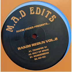 Rakim Under Rakim Redun Vol.2 Vinyl 12" USED