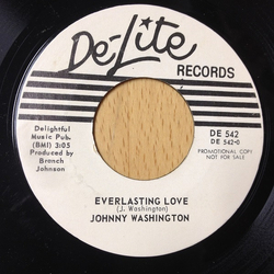 John L. Washington Everlasting Love Vinyl 7" USED