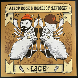 Aesop Rock / Homeboy Sandman Lice Vinyl 12" USED