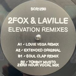 2fox / Laville Elevation (Remixes) Vinyl 12" USED