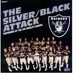 The Los Angeles Raiders The Silver/Black Attack Vinyl 12" USED
