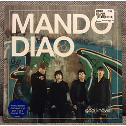 Mando Diao God Knows Vinyl 7" USED