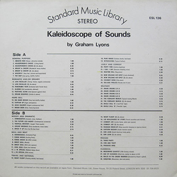 Graham Lyons Kaleidoscope Of Sounds Vinyl LP USED