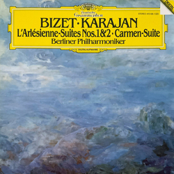 Georges Bizet / Herbert von Karajan / Berliner Philharmoniker L'Arlésienne-Suites Nos. 1 & 2 ∙ Carmen-Suite Vinyl LP USED