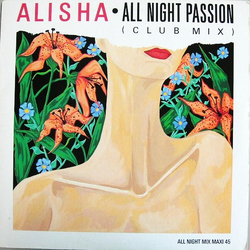 Alisha All Night Passion (Club Mix) Vinyl 12" USED
