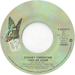 Stanley Turrentine Take Me Home Vinyl 7" USED