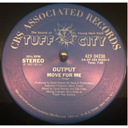 Output (4) Move For Me Vinyl 12" USED