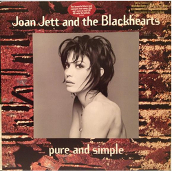 Joan Jett & The Blackhearts Pure And Simple Vinyl LP USED
