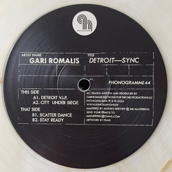 Gari Romalis Detroit - Sync Vinyl 12" USED
