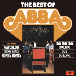 ABBA The Best Of ABBA Vinyl LP USED
