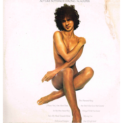 Al Kooper Act Like Nothing's Wrong Vinyl LP USED
