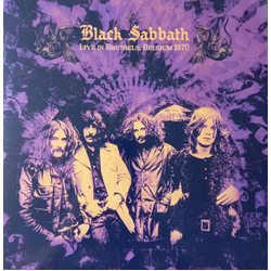 Black Sabbath Live In Brussels, Belgium 1970 Vinyl LP USED