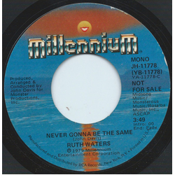 Ruth Waters Never Gonna Be The Same Vinyl 7" USED