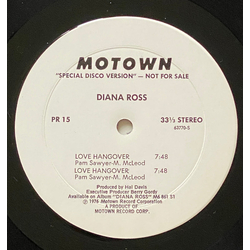 Diana Ross Love Hangover Vinyl 12" USED