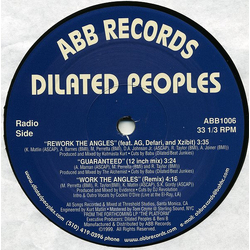 Dilated Peoples Rework The Angles / Guaranteed (12 Inch Mix) / Work The Angles (Remix) Vinyl 12" USED