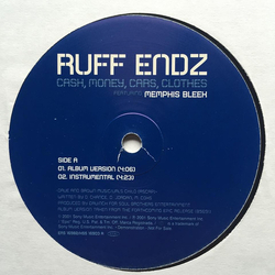 Ruff Endz / Memphis Bleek Cash, Money, Cars, Clothes Vinyl 12" USED