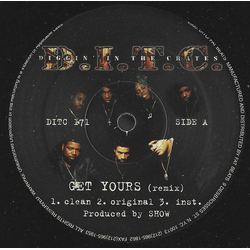 D.I.T.C. Get Yours (Remix) Vinyl 12" USED