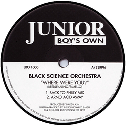 Black Science Orchestra Where Were You? Vinyl 12" USED