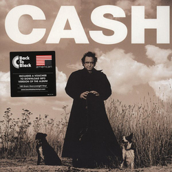 Johnny Cash American Recordings Vinyl LP USED