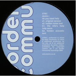 Dextro Do You Need Help Vinyl 12" USED
