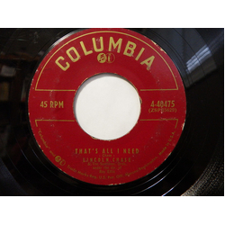 Lincoln Chase / The Sandmen (5) That's All I Need / The Message Vinyl 7" USED