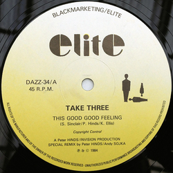 Take Three This Good Good Feeling Vinyl 12" USED