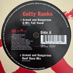 Cutty Ranks Armed And Dangerous Vinyl 12" USED