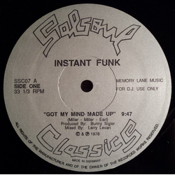 Instant Funk / Love Committee Got My Mind Made Up / Just So Long As I've Got You Vinyl 12" USED