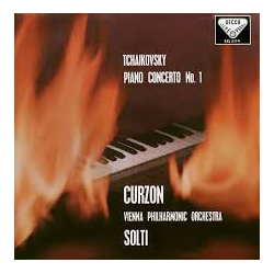 Pyotr Ilyich Tchaikovsky / Clifford Curzon / Wiener Philharmoniker / Georg Solti Piano Concerto No. 1 Vinyl LP USED