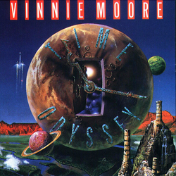 Vinnie Moore Time Odyssey Vinyl LP USED