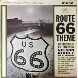 Nelson Riddle And His Orchestra Route 66 And Other T.V. Themes Vinyl LP USED