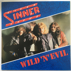 Sinner Wild 'N' Evil Vinyl LP USED